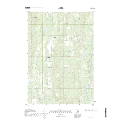 2023 Map of Frederic, 2023 Print
