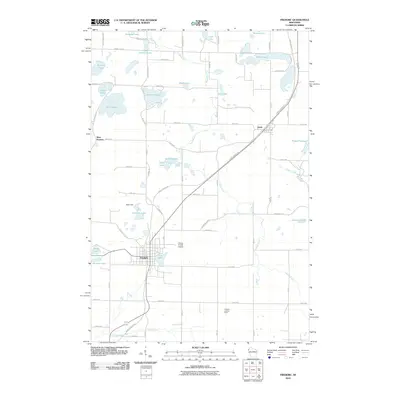 2010 Map of Frederic, 2010 Print