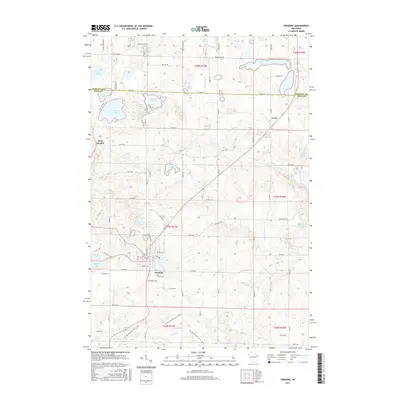 2015 Map of Frederic, 2015 Print