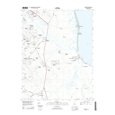 2014 Map of Frederica, 2014 Print