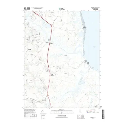 2016 Map of Frederica, 2016 Print