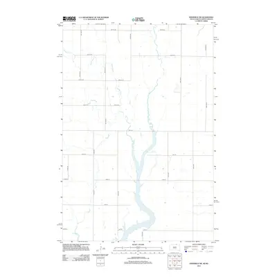 2012 Map of Frederick NW, 2012 Print