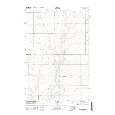 2015 Map of Frederick NW, 2015 Print