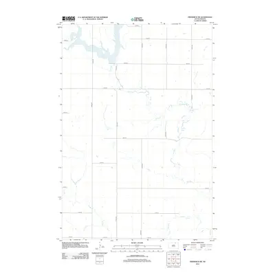2012 Map of Frederick SW, 2012 Print