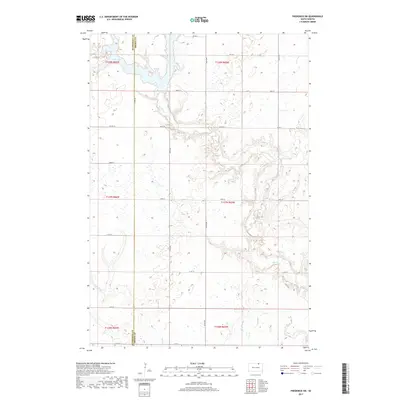 2017 Map of Frederick SW, 2017 Print