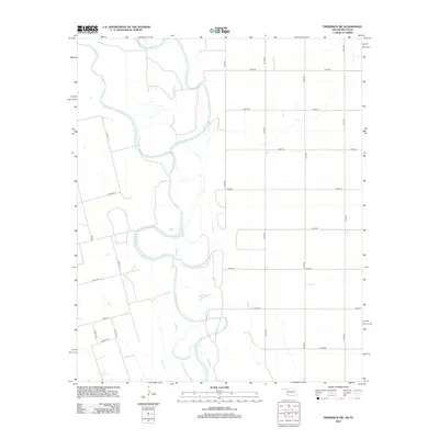 2012 Map of Frederick SW, 2012 Print
