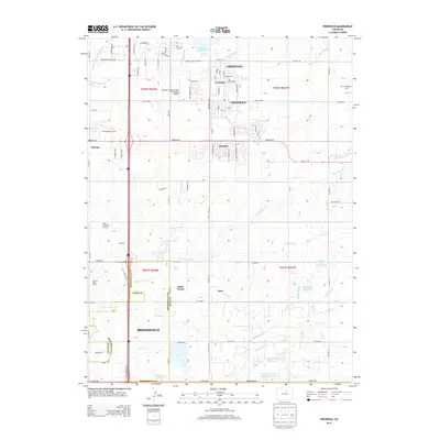 2013 Map of Frederick, 2013 Print