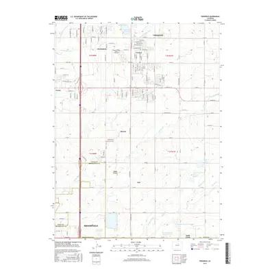 2016 Map of Frederick, 2016 Print