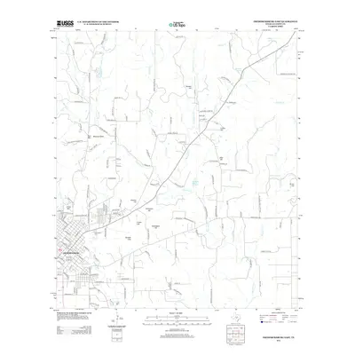 2012 Map of Fredericksburg East, 2012 Print