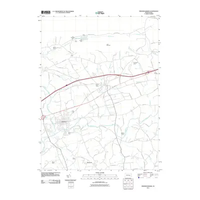 2010 Map of Fredericksburg, 2010 Print