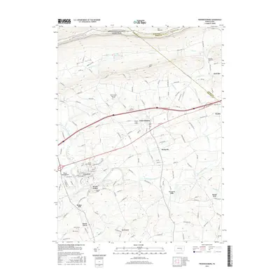 2016 Map of Fredericksburg, 2016 Print