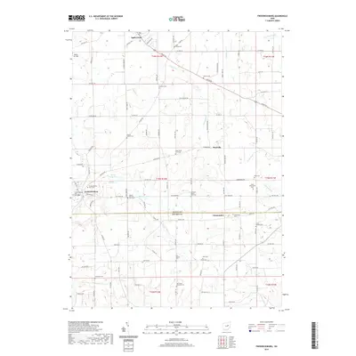 2019 Map of Fredericksburg, 2019 Print
