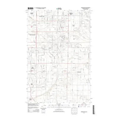 2014 Map of Frederickson, 2014 Print