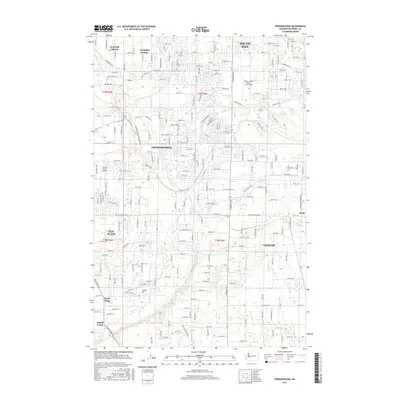 2017 Map of Frederickson, 2017 Print