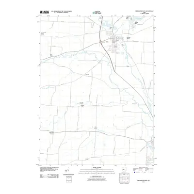2010 Map of Fredericktown, 2010 Print
