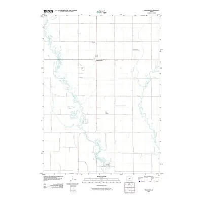 2010 Map of Frederika, 2010 Print