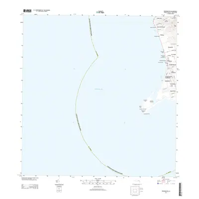 2013 Map of Frederiksted, 2013 Print