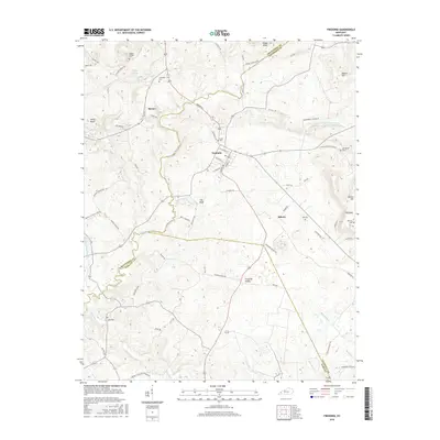 2016 Map of Fredonia, 2016 Print