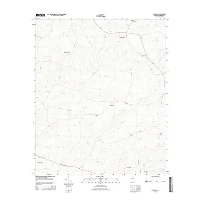 2014 Map of Fredonia, 2014 Print