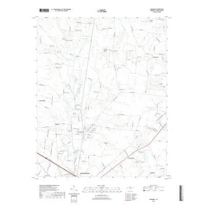 2019 Map of Fredonia, 2019 Print