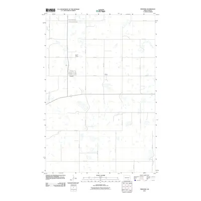 2011 Map of Fredonia, 2011 Print