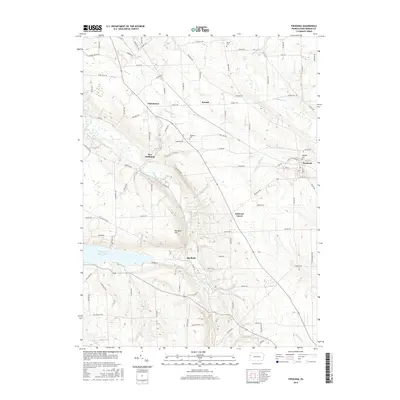 2016 Map of Fredonia, 2016 Print