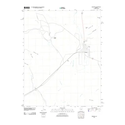 2011 Map of Fredonia, 2011 Print