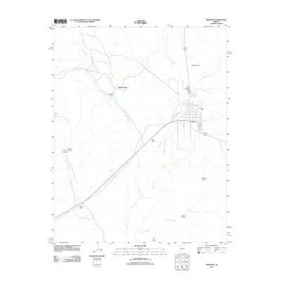 2011 Map of Fredonia, 2011 Print