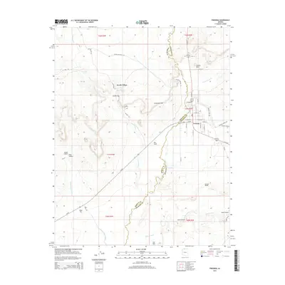 2014 Map of Fredonia, 2014 Print
