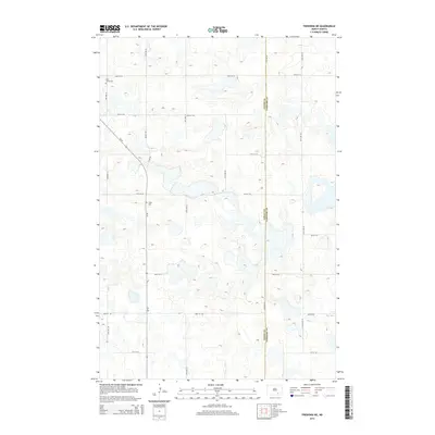 2014 Map of Fredonia NE, 2014 Print
