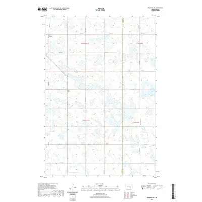 2020 Map of Fredonia NE, 2020 Print
