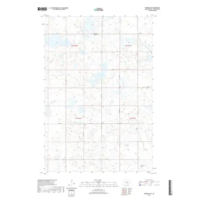 2017 Map of Fredonia NW, 2017 Print