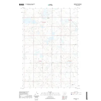 2020 Map of Fredonia NW, 2020 Print