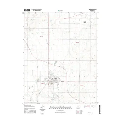 2016 Map of Fredonia, 2016 Print