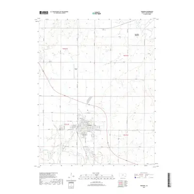 2018 Map of Fredonia, 2018 Print