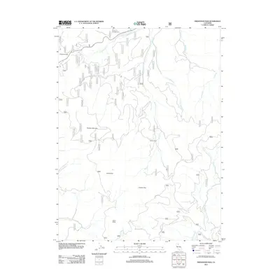 2012 Map of Fredonyer Pass, 2012 Print