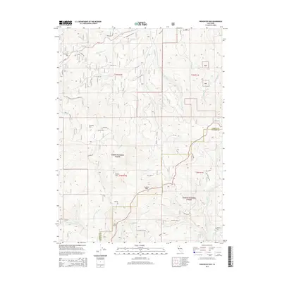 2015 Map of Fredonyer Pass, 2015 Print
