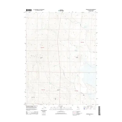 2015 Map of Fredonyer Peak, 2015 Print