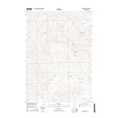 2015 Map of Fredrick Draw, 2015 Print