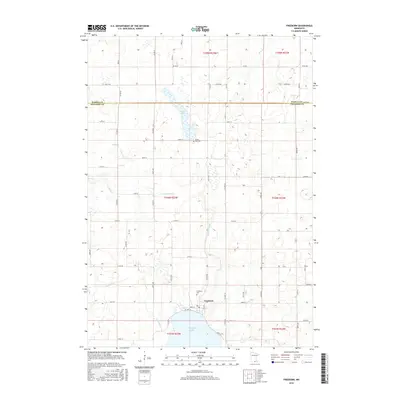 2016 Map of Freeborn, 2016 Print