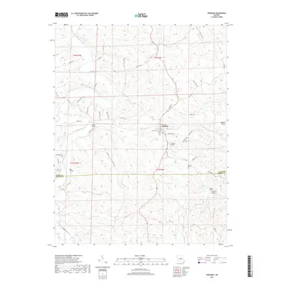 2017 Map of Freeburg, 2017 Print