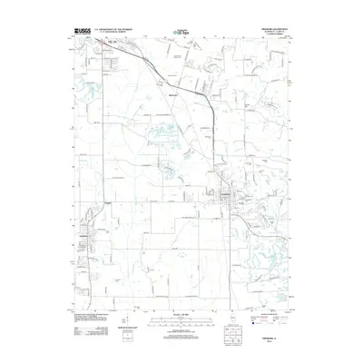 2012 Map of Freeburg, 2012 Print