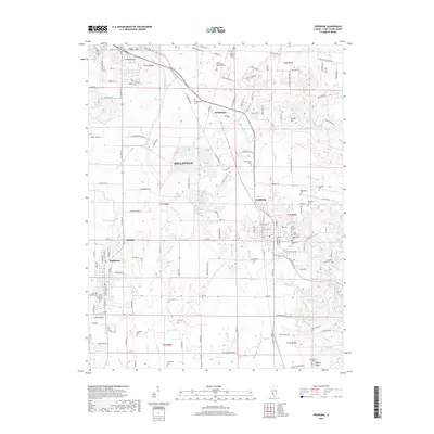 2018 Map of Freeburg, 2018 Print