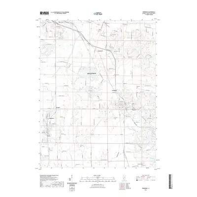 2021 Map of Freeburg, 2021 Print