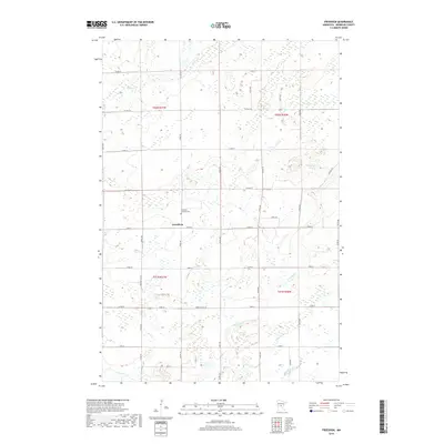 2019 Map of Freedhem, 2019 Print