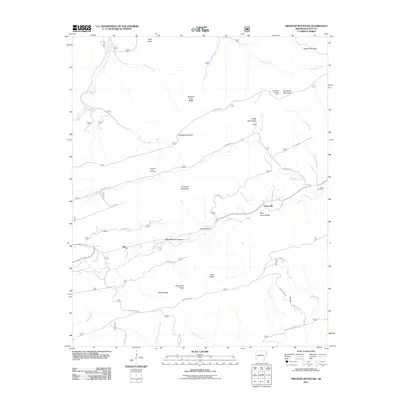 2011 Map of Freedom Mountain, 2011 Print