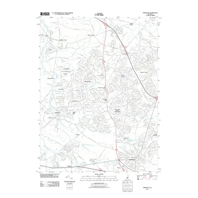 2011 Map of Freehold, 2011 Print