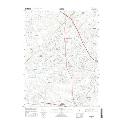 2016 Map of Freehold, 2016 Print