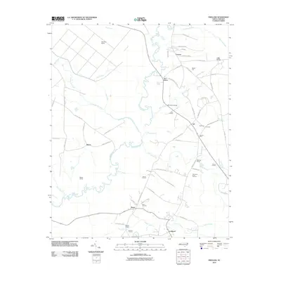 2010 Map of Freeland, 2010 Print