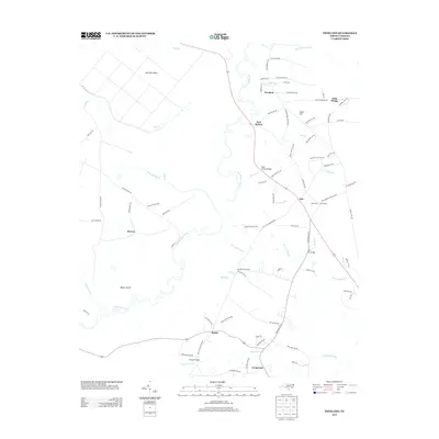 2013 Map of Freeland, 2013 Print